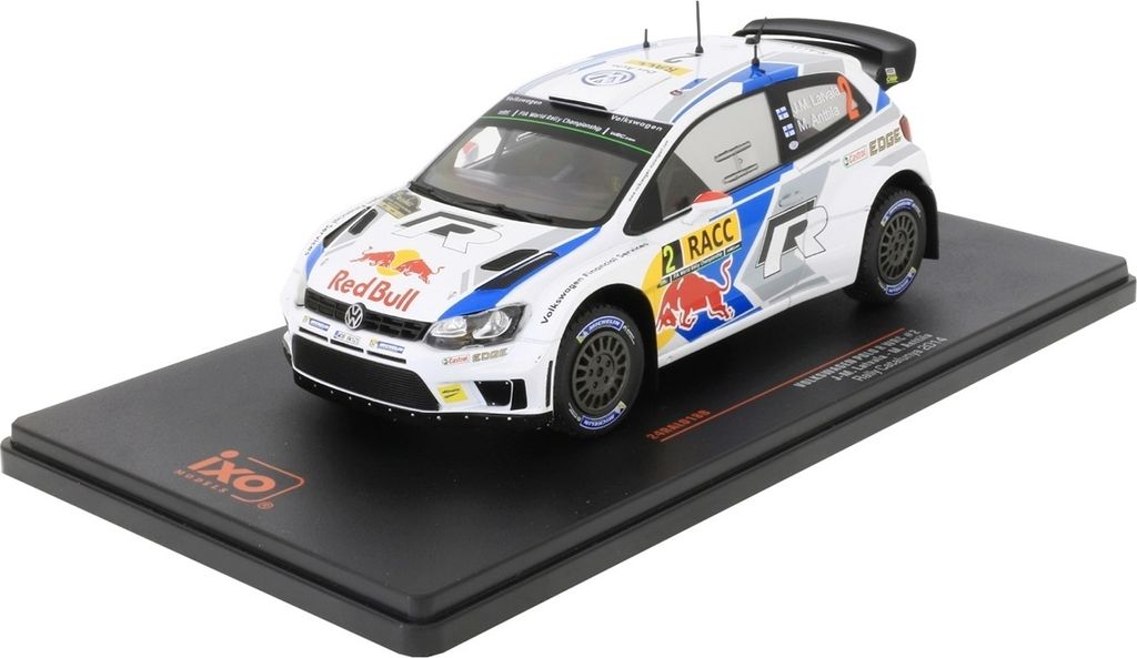 IXO IXO24RAL018B - 1/24 - VW Polo R WRC, Rallye WM, Rallye Catalunya, 2014, Red Bull, #2, J-M.Latvala/M.Anttila - Neu