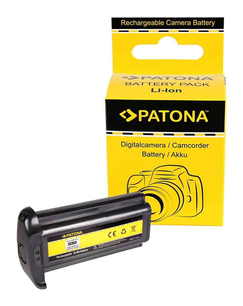 Batterie NP-E3 pour Canon EOS 1D et 1D Mark II - Ni-MH 12V 2200mAh