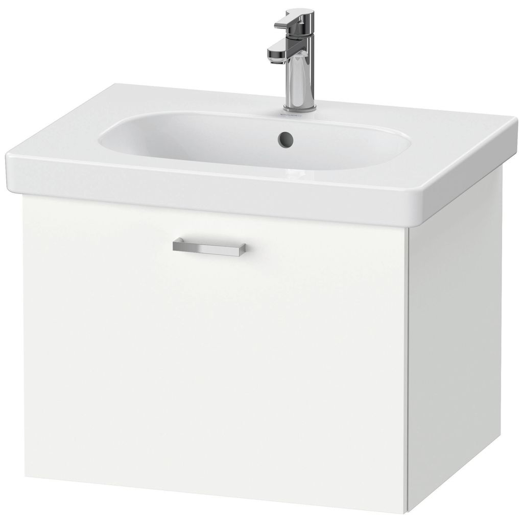 Duravit XBase Waschtischunterbau wandhängend B:60 cm mit 1 Auszug, XB607001818