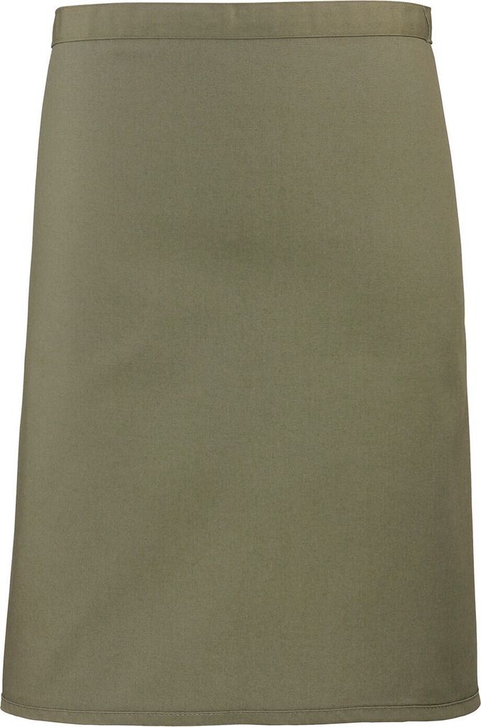 Premier - Schürze "Colours" PC6736 (Einheitsgröße) (Oliv)