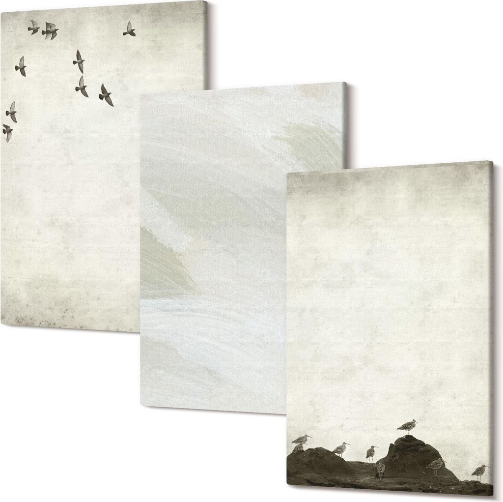 Wandbild – Leinwandbild – Leinwandbilder – Polycanvas – Kunstdruck – Modern – Panorama – Mehrteilig – 3-Teilig Set – Hochwertig ...