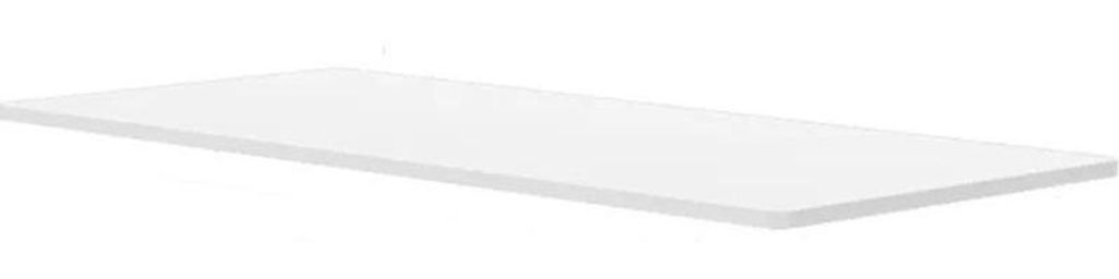 Blat FDT1608-White, 160 x 80 x 2,5 cm, biały Zdjęcie produktu 