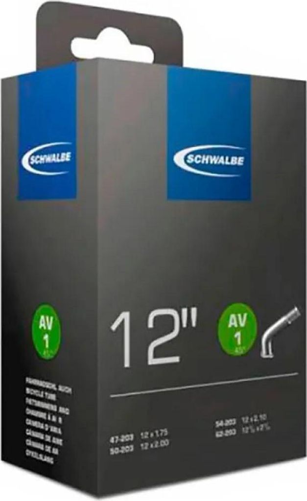 Schwalbe Av1 45 Standard Fahrradschlauch Schwarz 12.5´´ / Produktbild 