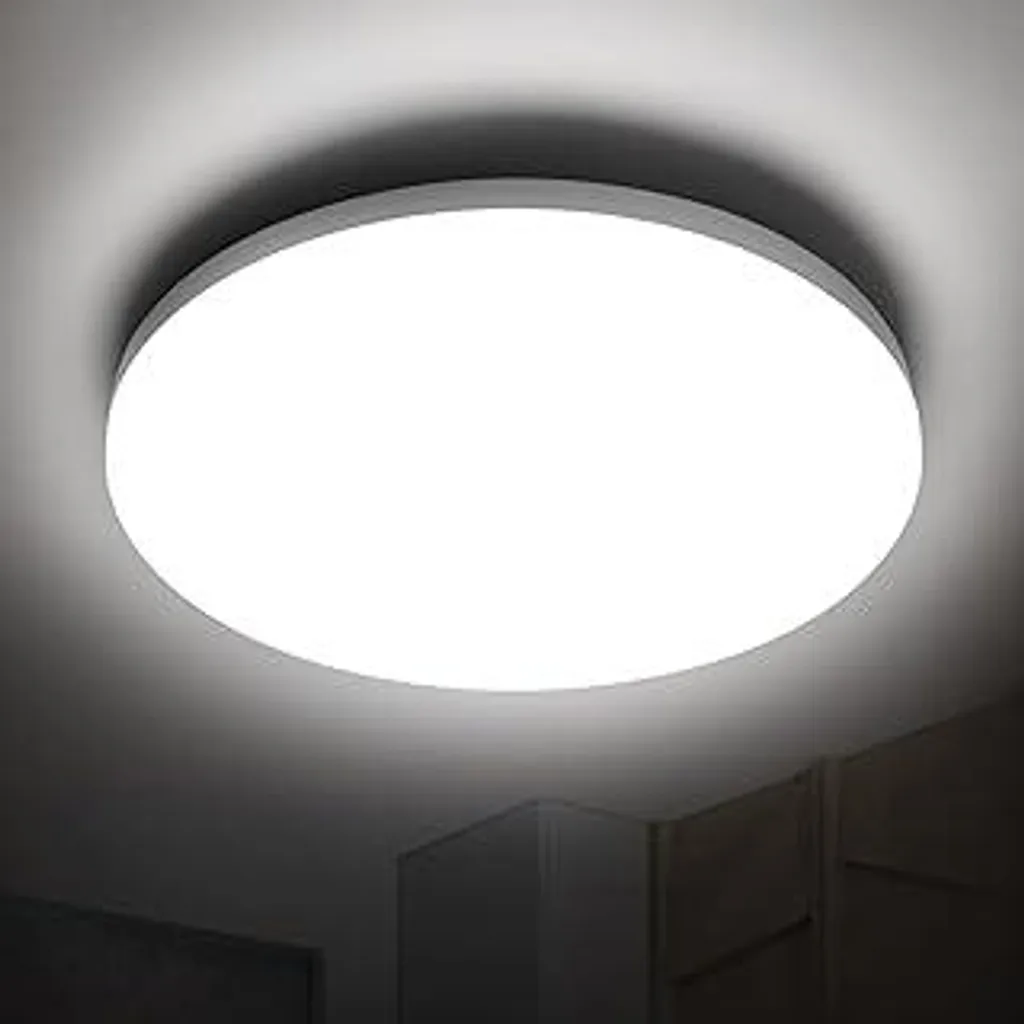 Plafoniera Moderna LED 22W Genatu IP65 - Luce Minimal per Casa