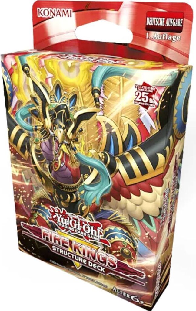 Yu-Gi-Oh! Fire Kings Structure Deck Deutsch Produktbild 