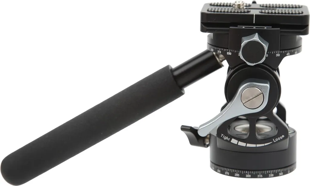 Tête de trépied vidéo fluide Tomtod réglable pour appareil photo DSLR