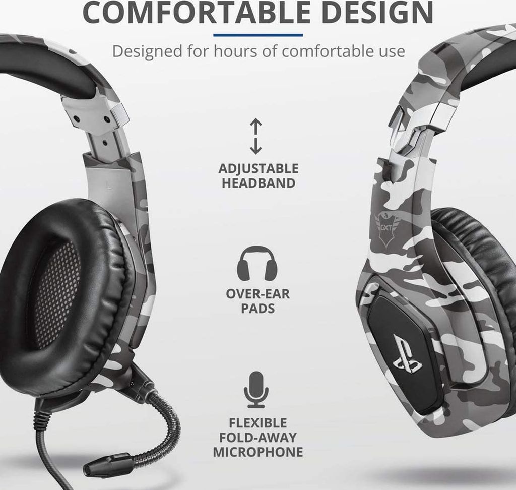 TRUST GXT488 FORZE-G GAMING KOPFHOER 23531 PS4 Over-Ear Obrázok produktu 14