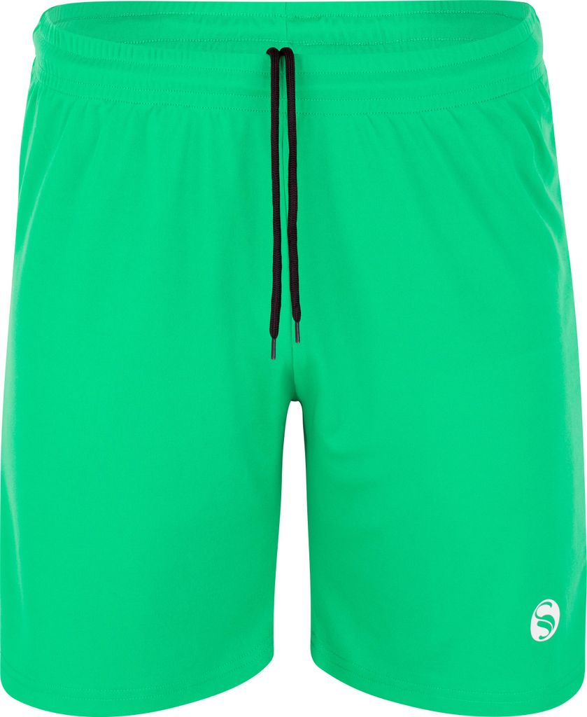 Sporthose Herren kurz ohne Innenslip - feuchtigkeitstransportierende Herren Trainingshose von Stark Soul - Grün - S