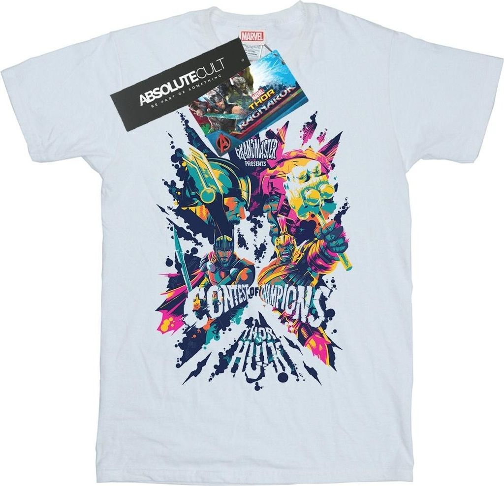 Marvel - "Ragnarok" T-Shirt für Herren BI52154 (XL) (Weiß)