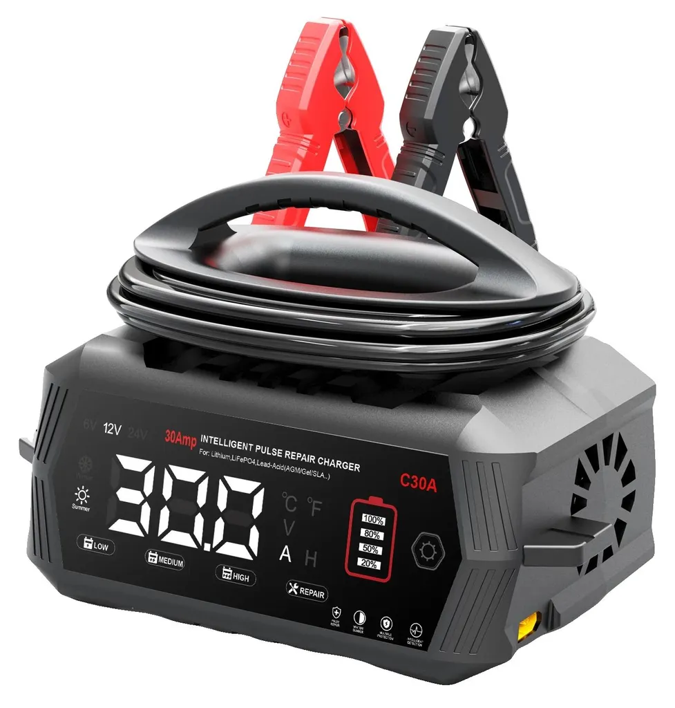 Chargeur de batterie 30A automatique - Solution tension instable