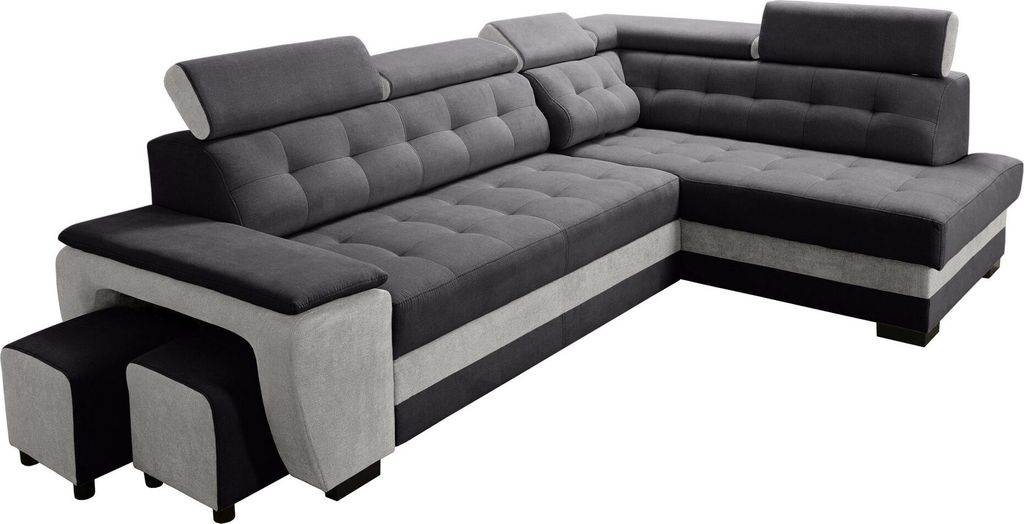 Robin Grand Ecksofa mit Schlaffunktion Bettkasten Produktbild 