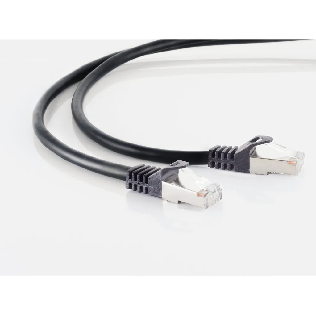 shiverpeaks BS75512-S Shiverpeaks RJ45 Patchkabel S/FTP, Cat7 LSZH 2,0m schwarz