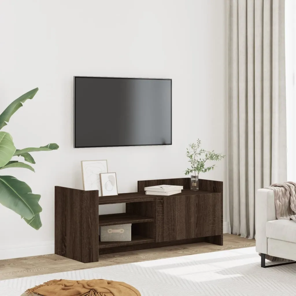 Maison Exclusive Mobile TV Rovere Marrone 100x35x40 - Arredo Soggiorno