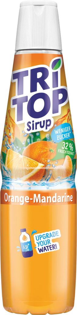 Tri Top Getränke-Sirup Orange-Mandarine 600ml - kalorienarm Produktbild 