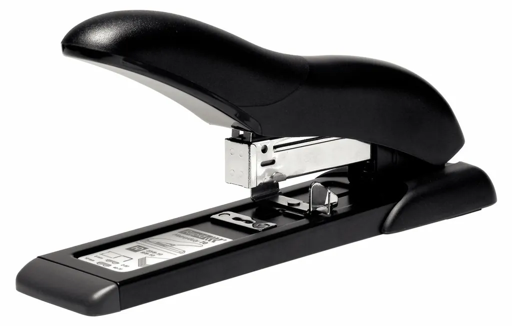 Agrafeuse Rapid Fashion HD70 Noire - Agrafeuse de Bureau Robuste 70 Feuilles