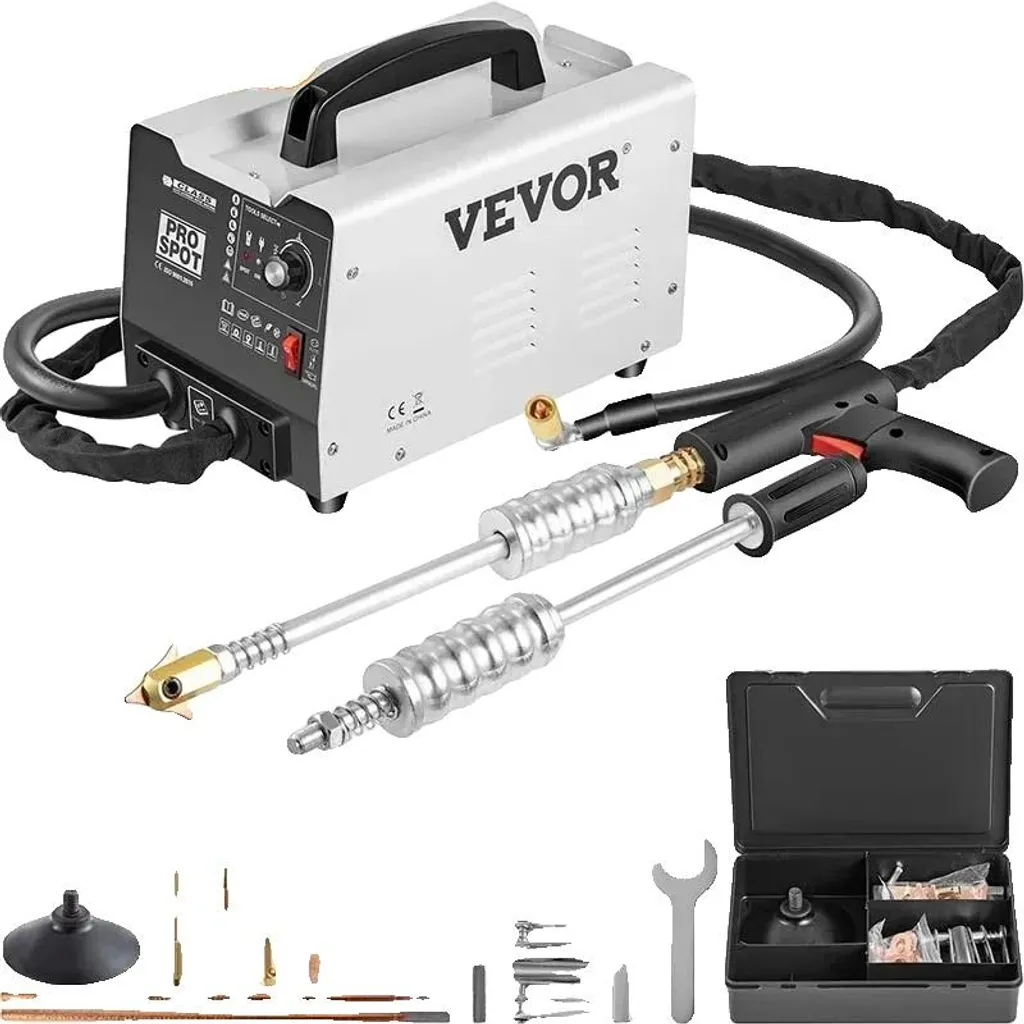 Machine à souder pour réparation auto 3500A - Poste débosseleur 2KW 220V
