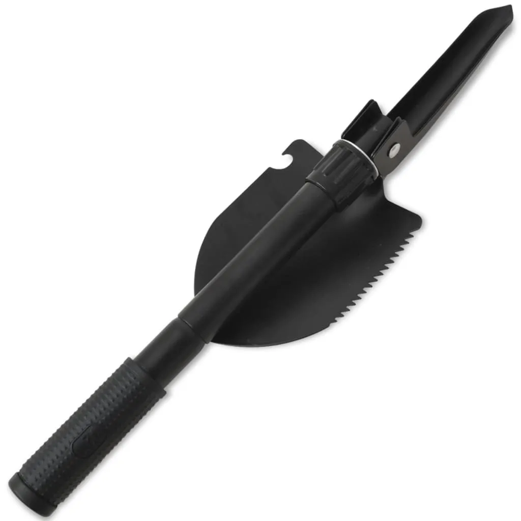 Vanga Pieghevole Professionale Nera - Ideale per Orto e Giardinaggio - 5