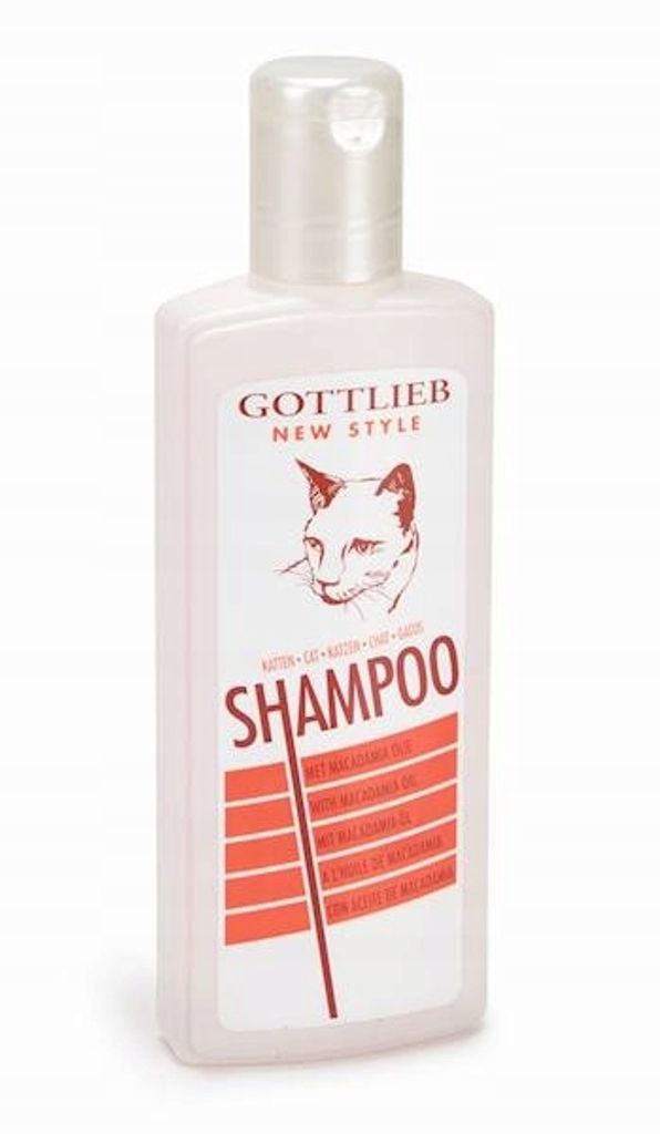 Gottlieb szampon z olejkiem z norek 300ml dla kota Zdjęcie produktu 