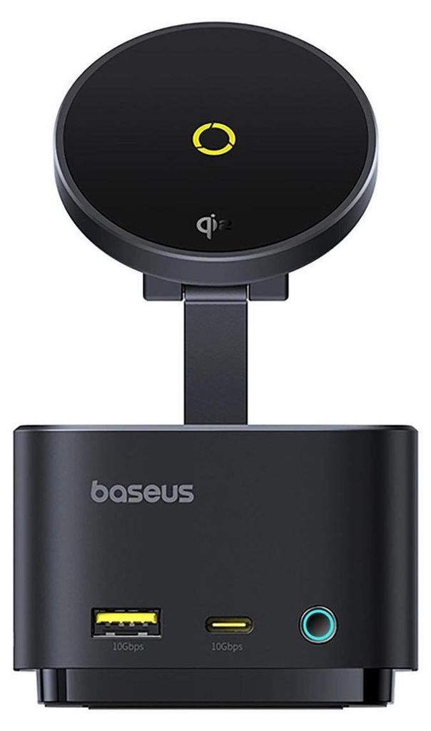 Station d'Accueil Baseus Series II 7-en-1 USB-C 15W Noire Image du produit 