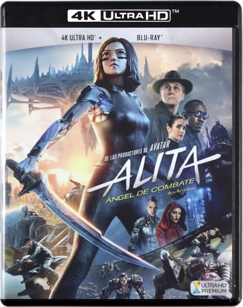 Film Alita : Battle Angel en Blu-ray 4K UHD et Blu-ray Standard 2 Disques