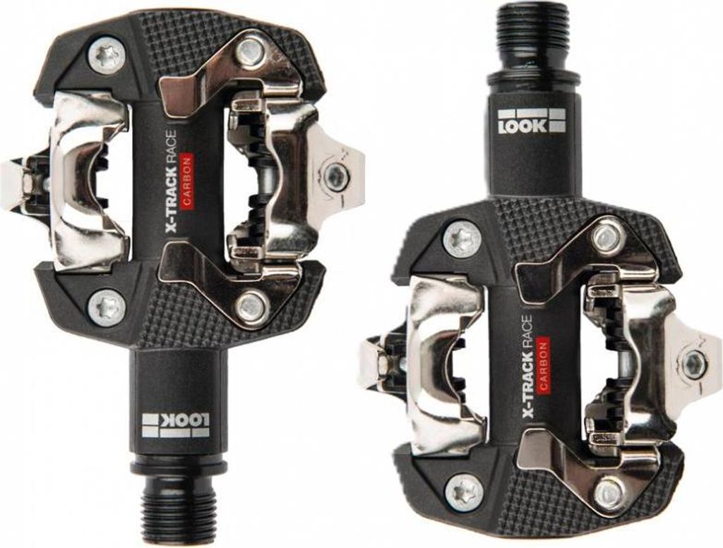 LOOK X-Track Race Carbon Klickpedale schwarz - Cross-Country MTB-Pedale, Carb...