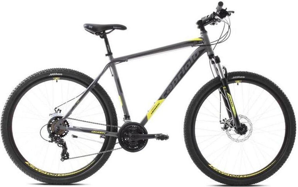 Rower górski Capriolo OXYGEN 29"/21HT żółto-szary Zdjęcie produktu 