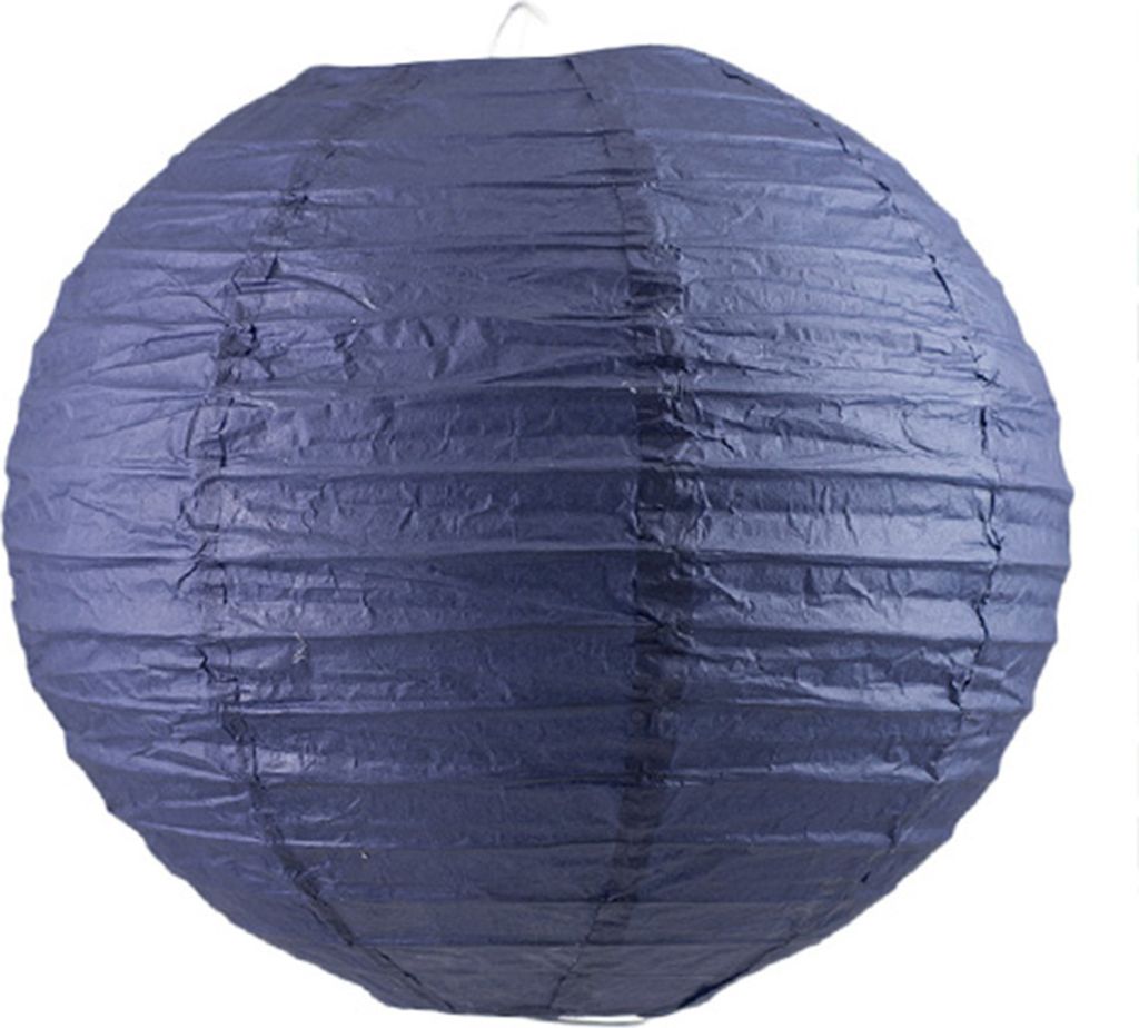dunkelblau Lampion