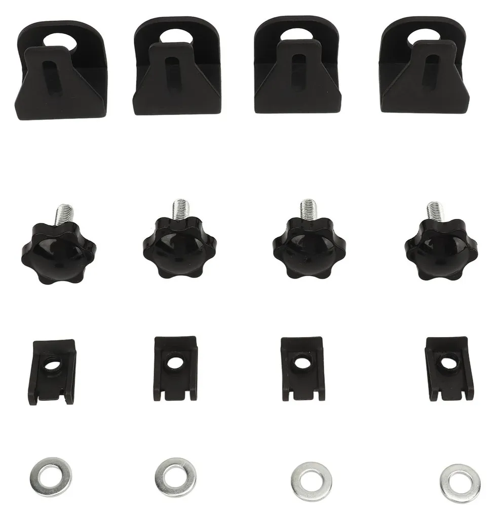 Fixation sécurisée pour sacoche moto Touring FLHT : lot de 16 vis