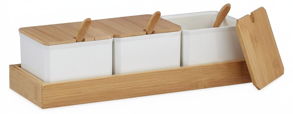Set di 3 grani di pepe RD1599, bianco Immagine del prodotto 