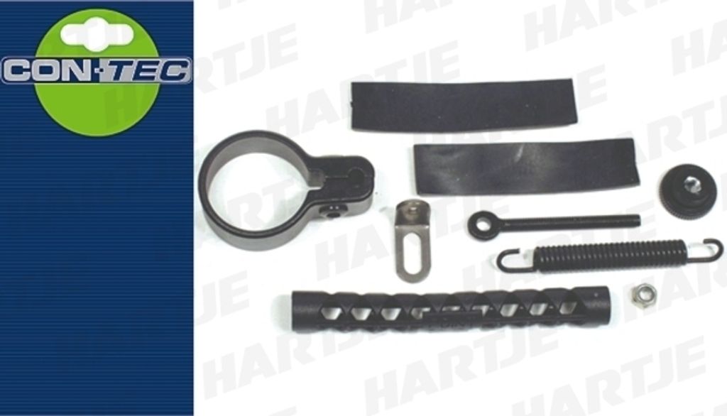Contec Ct Lenkungsdaempfer 38-62 Mm, Schwarz