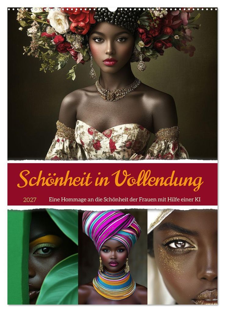 Schönheit in Vollendung (Wandkalender 2027 DIN A2 hoch), CALVENDO Monatskalender