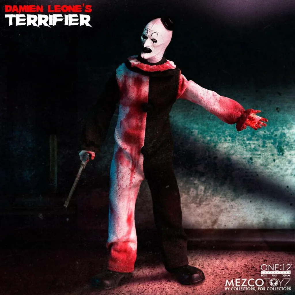 Figurine Art the Clown Terrifier 1/12 Deluxe Edition Articulée 17 cm