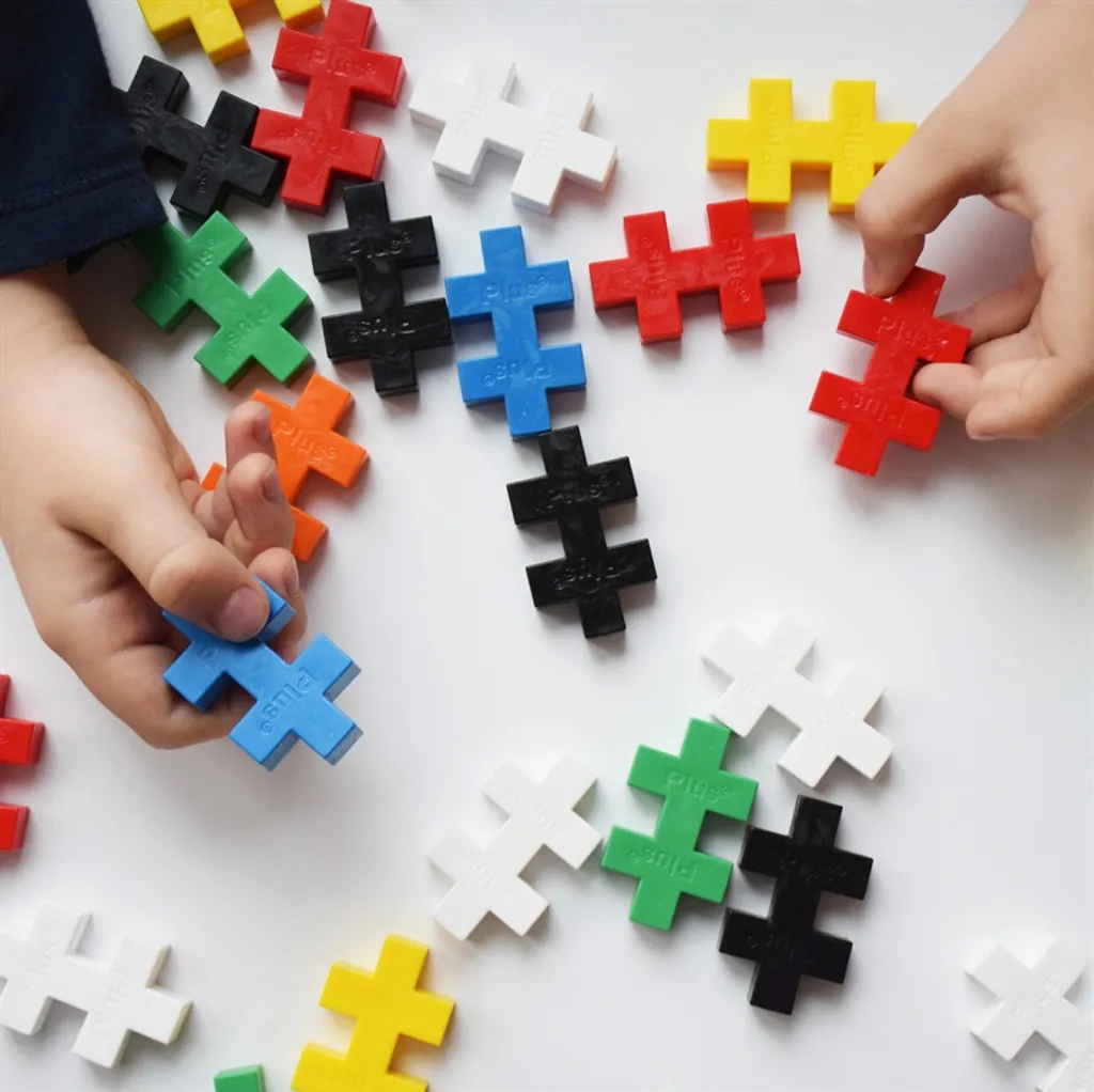 Jeu de construction premier âge Plus-Plus Big Basic 100 el multicolore - 6