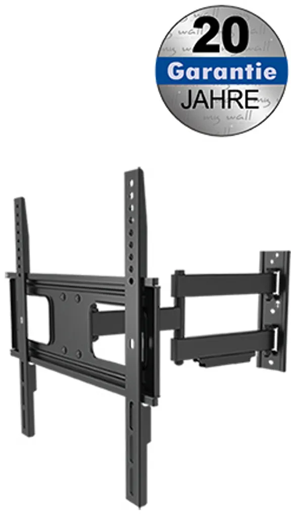 Support Mural TV Orientable et Inclinable 32-55 Pouces Charge 50 kg
