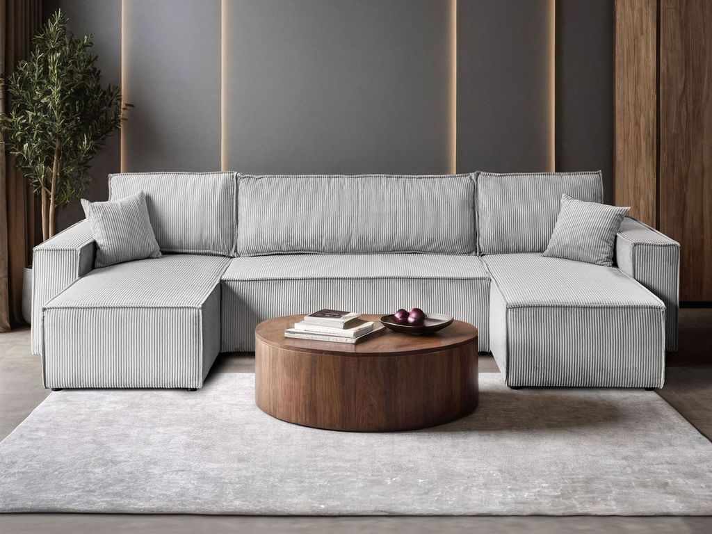 Gepolstertes Sofa CARLOS U Cord Poso 110