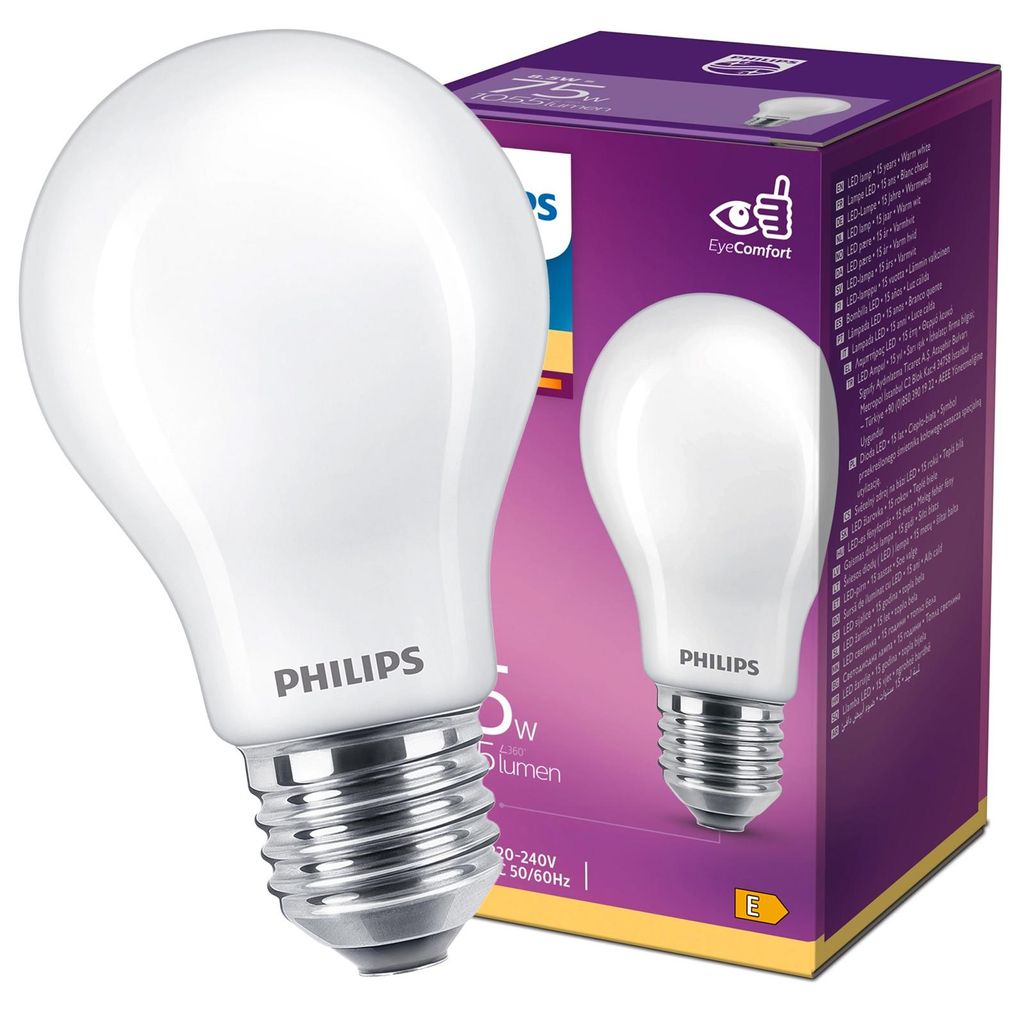 Philips 8718696705551, 8,5 W, 75 W, E27, 1055 lm, 15000 h, Obrázok produktu 