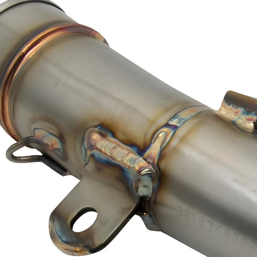Raccord LeoVince en inox haute performance pour échappement moto