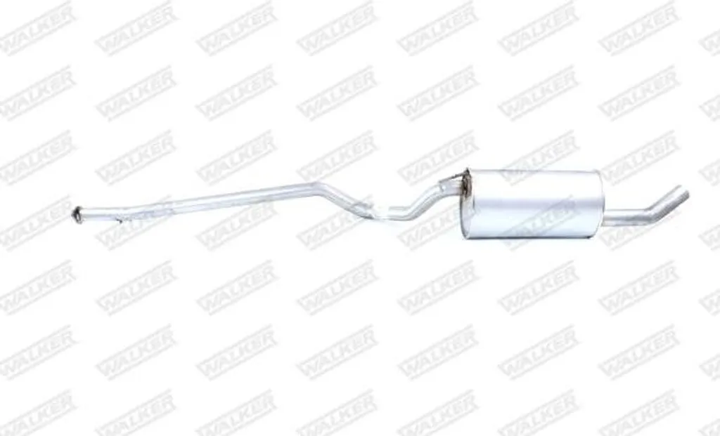 Silencieux d'échappement WALKER 24280 robuste - Compatible OE 1437837