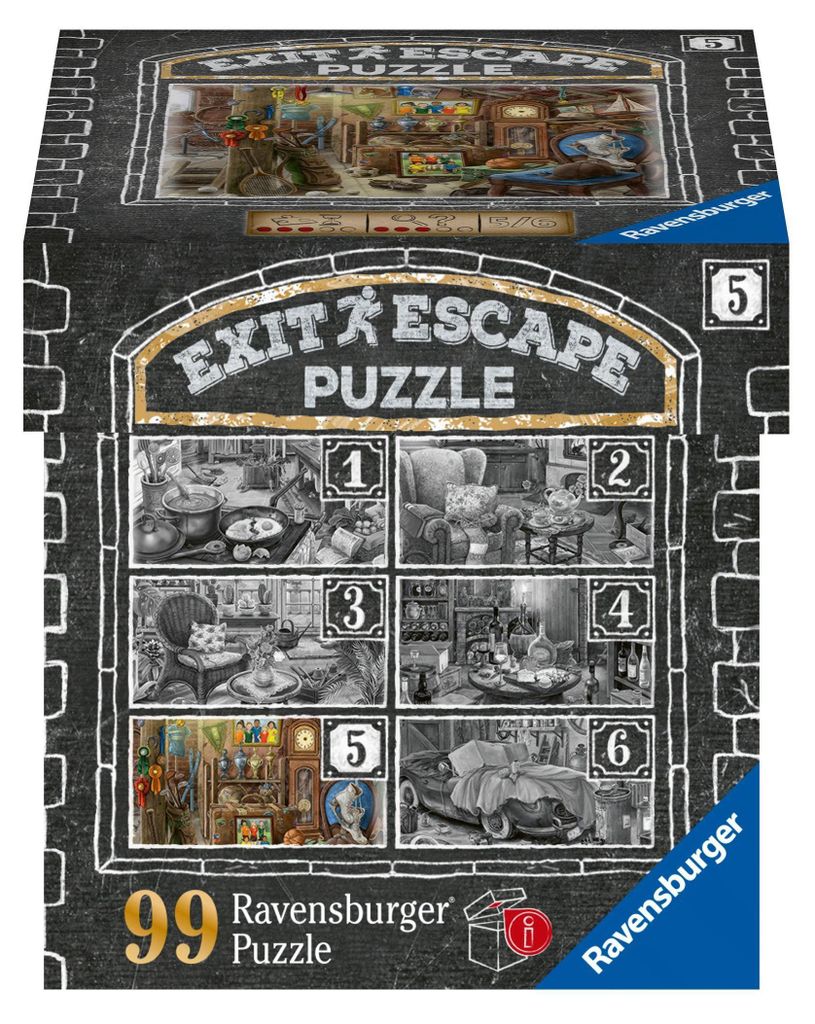 EXIT Puzzle: Im Gutshaus – Dachboden (99 Teile) Produktbild 