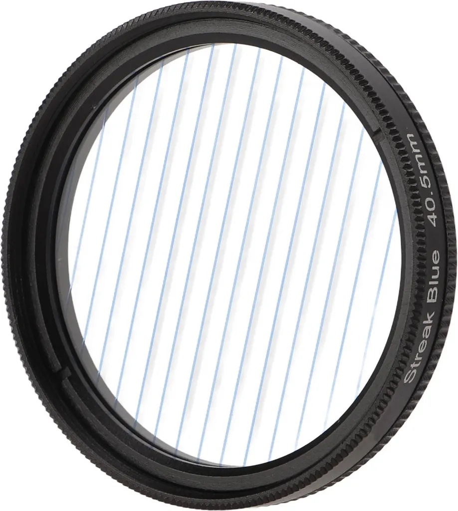 Filtre Blue Streak Anamorphique 40,5mm - Effet Cinéma Ligne Bleue