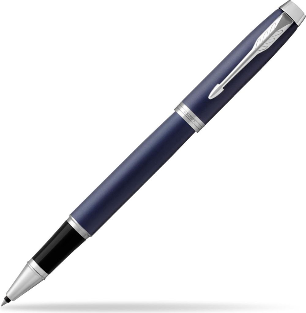 Parker IM, Długopis z wkładem, Niebieski, Czarny, Mosiądz, Zdjęcie produktu 