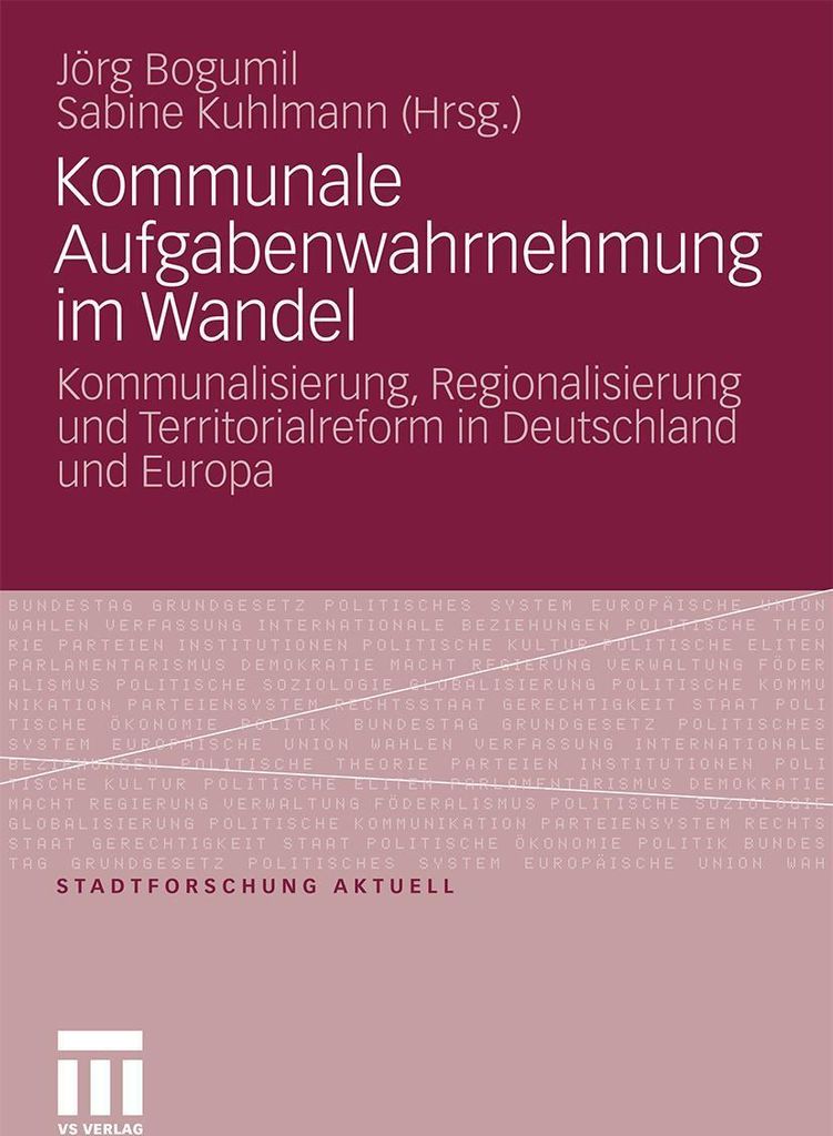 Kommunale Aufgabenwahrnehmung im Wandel