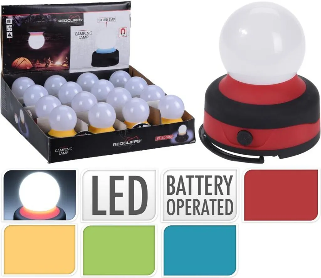 Lampe de Camping LED 16x Haute Luminosité - Éclairage Extérieur Robuste