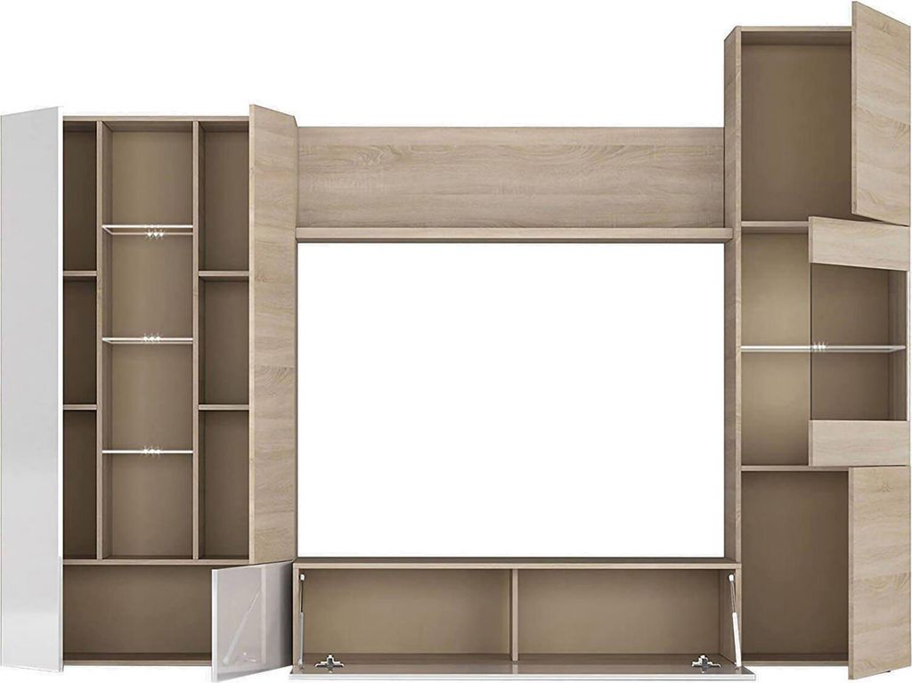 Dmora Parete Attrezzata Angioletto 42.00x260.00x185.00h cm Immagine del prodotto 