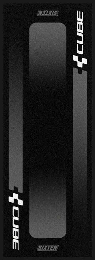 Tapis de Protection Vélo d'Appartement Antivibrations 65x180 cm