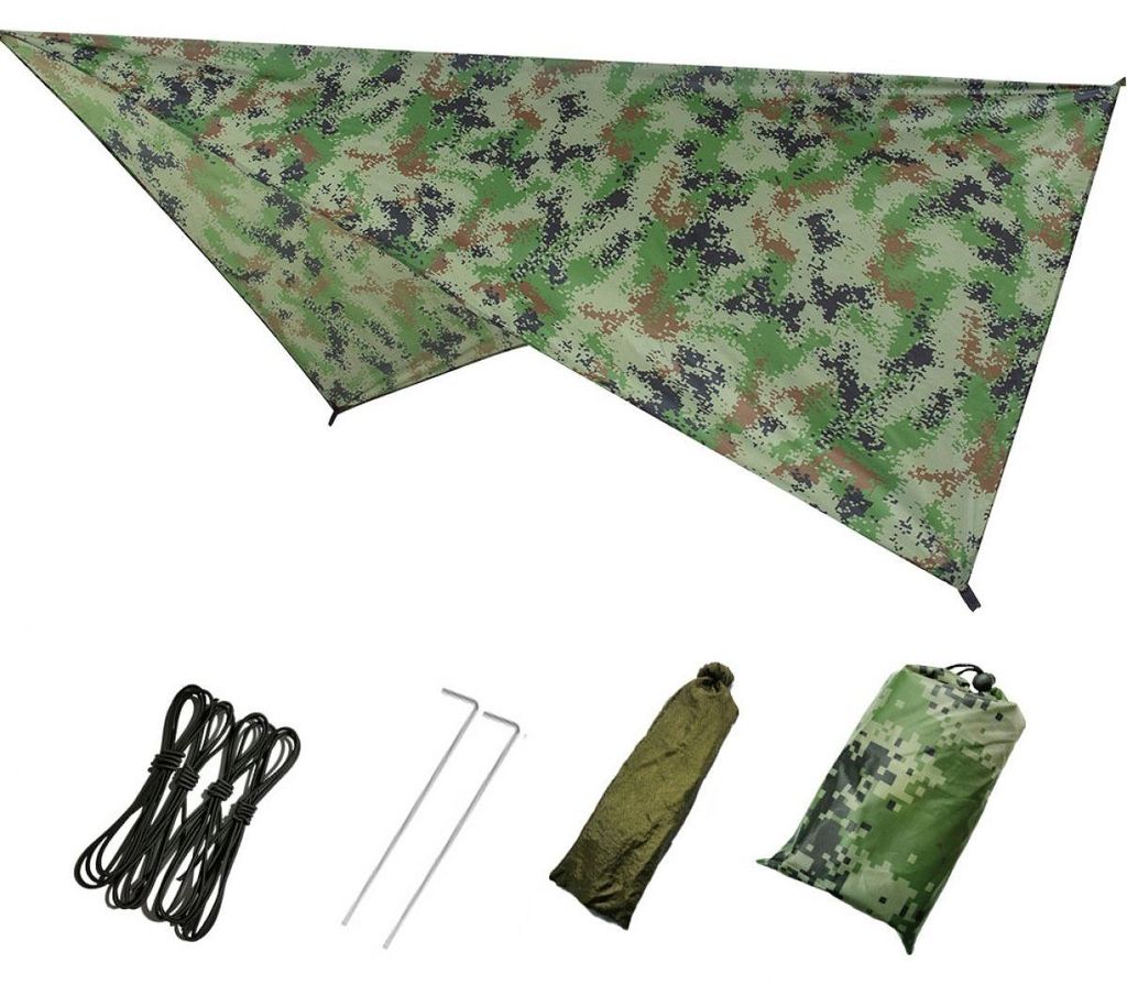 Multifunktionales Sonnensegel, Hängemattenzelt, Unterstand für Outdoor-Tarnung