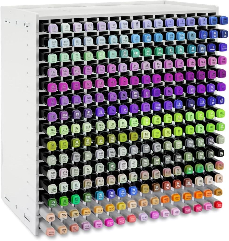 240 Stifte Organizer Schreibtisch, Stifthalter fš¹r Schreibtisch Aufbewahrung Bleistifte Buntstifte Marker Pen Kleine Kš¹nstler Schminktisch Au...