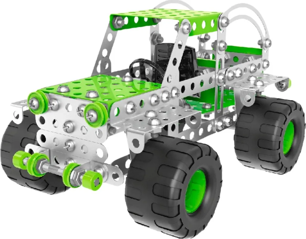 Blocs de construction métalliques TechnoK 4913 kit de 248 pièces inox - 3