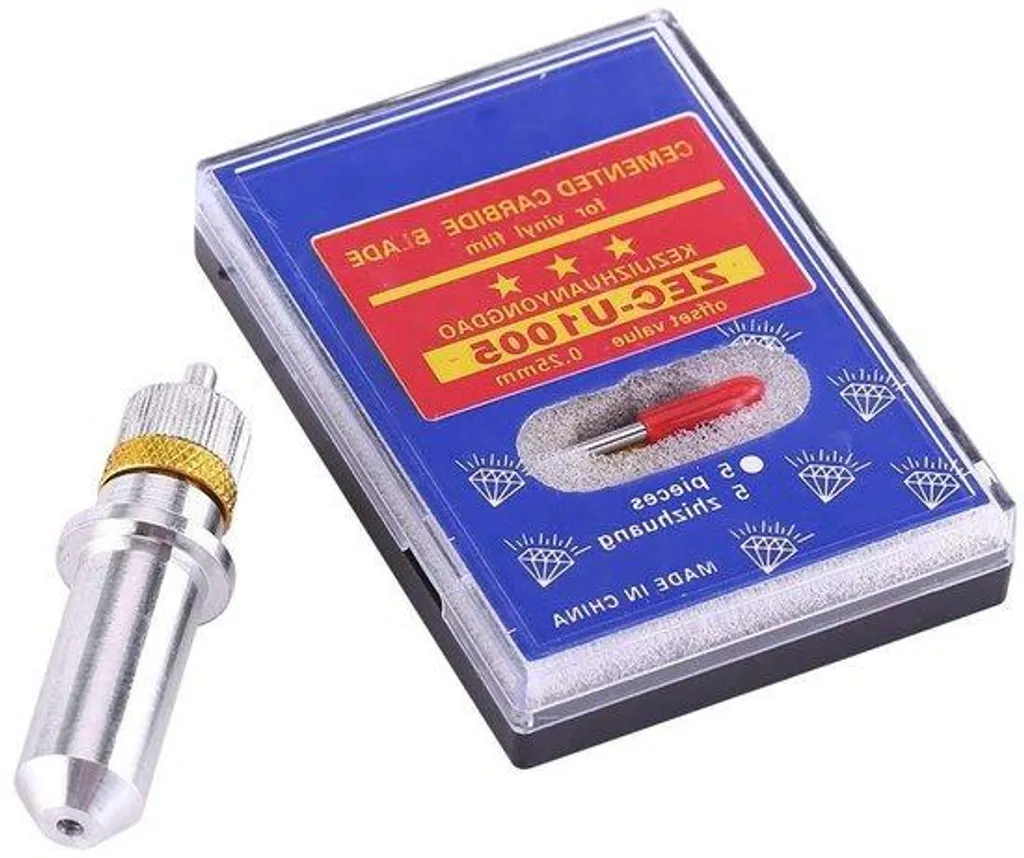 Lames en acier au tungstène 30° 45° 60° avec support de découpe