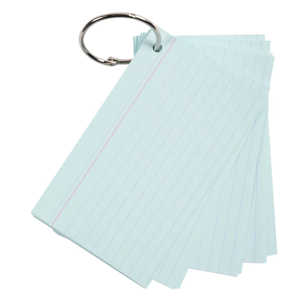 Ne Perdez Plus vos Notes avec les Flashcards Perforées A7 Exacompta 10330E - 6